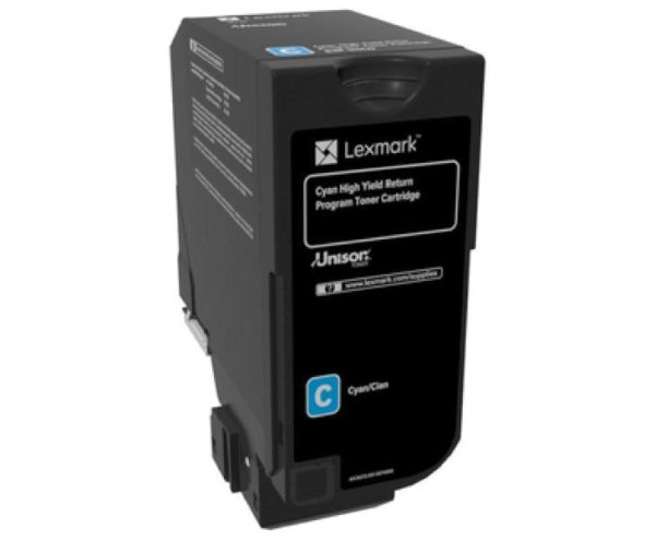 Toner Lexmark 84C2HC0, Cyan