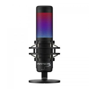 Microfon HP HyperX QuadCast S, tip Condenser, USB, LED backlight