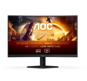 Monitor Gaming AOC C27G4ZXE, 27", 1920x1080 pixeli, Black, Grey, 3