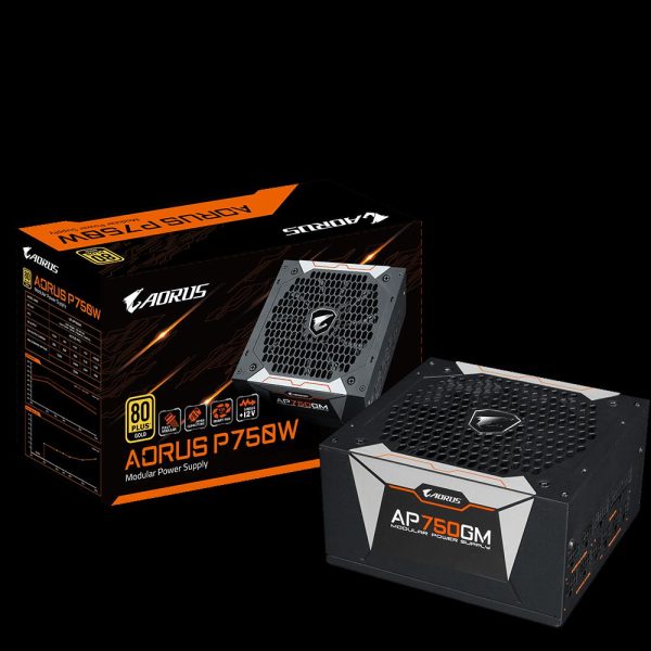 Sursa GIGABYTE GP-AP750GM, 80+ Gold, 750W