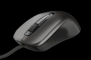 Mouse Trust Carve, 1200 dpi, Negru