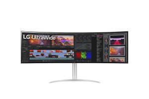 Monitor Consumer LG 49WQ95C-W, 49", 5120 x 1440 pixeli, White,
