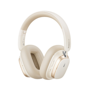 Casti Over-ear Baseus Bowie H1s, Wireless, noise-canceling, Alb