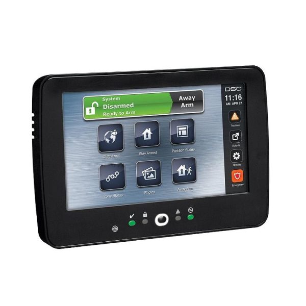Tastatura LCD color "touchscreen",DSC NEO-TOUCH B; 7" (177.8 mm), meniu