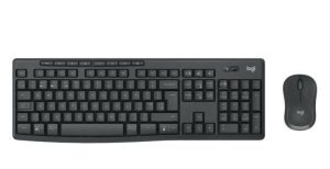Kit wireless tastatura si mouse Logitech MK370 Combo for Business,