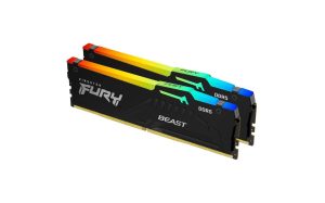 Memorie RAM Kingston FURY Beast, 64GB DDR5, 6000MHz, CL36