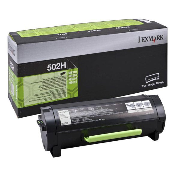 Toner LEXMARK 502H, Black