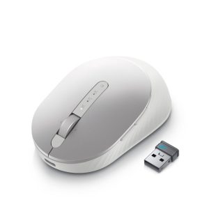 Mouse Wireless Dell MS7421W, 1600 dpi, Argintiu