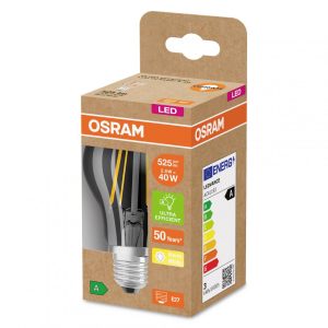 Bec LED Osram Classic A60, Ultra Efficient Light, E27, 2.5W
