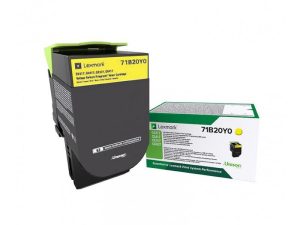 Toner Lexmark 71B20Y0, Yellow