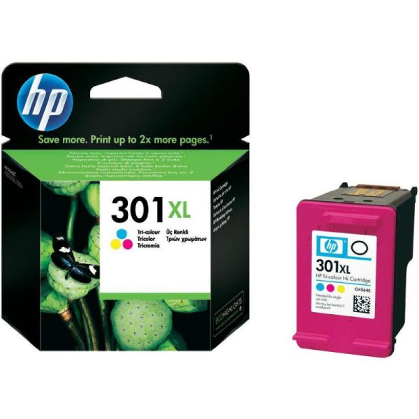Cartus HP 301XL, Cyan, Magenta, Yellow