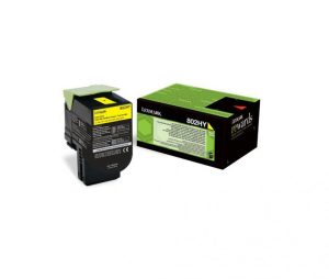 Toner LEXMARK 802HY, Yellow