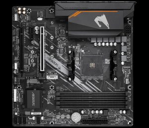 Placa de baza Gigabyte B550M AORUS ELITE, Socket AM4, DDR4,