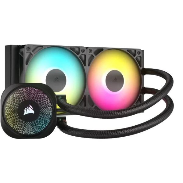 Cooler Procesor CORSAIR Nautilus 240 RS ARGB, Lichid, 2 ventilatoare,