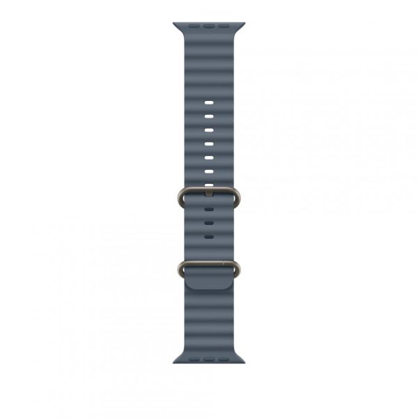 Curea pentru Apple Watch 49mm Anchor Blue Ocean Band Extension - Natural