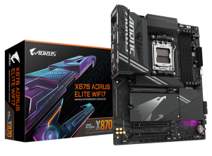 Placa de baza Gigabyte X870 AORUS ELITE WIFI7, Socket AM5,