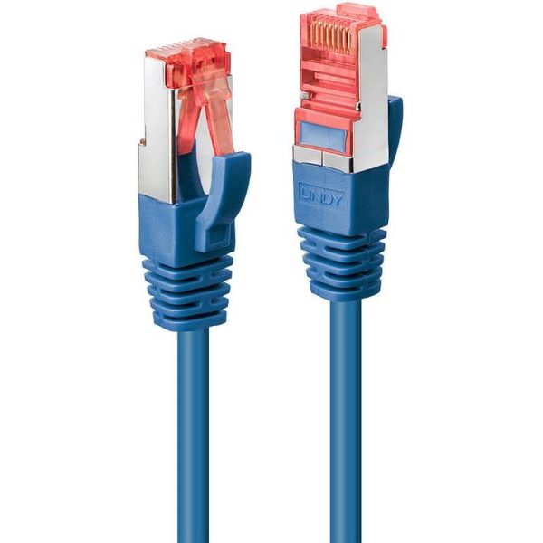 Cablu retea Lindy LY-47717, 1m Cat.6 S/FTP Network, Blue