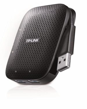 Hub USB TP-Link UH400 USB-A, 4 porturi, Negru