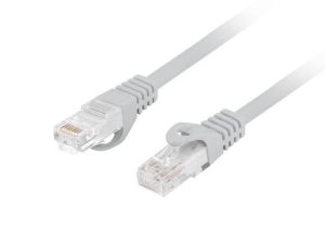 Patch cord Cat.6 UTP LSZH Cu 5 m gri, Fluke