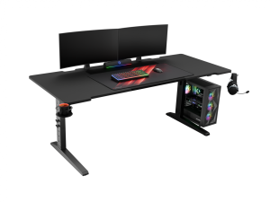 Birou gaming Genesis Holm Modular 180, material lemn/metal, reglabil pe