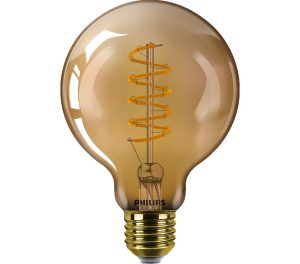 Bec LED vintage (decorativ) Philips Classic Gold Globe G93, EyeComfort