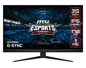 Monitor Consumer MSI G321Q, 31.5", 2560 x 1440 pixeli, Black,