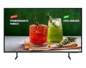 TV signage Samsung BE43D-H, 43", 250nit, 16/7, UHD, Tizen 7.0,