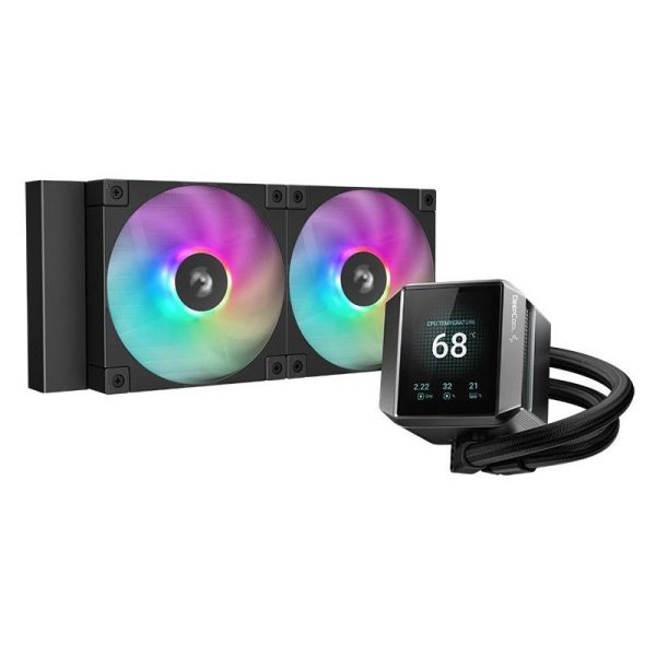 Cooler Procesor DEEPCOOL MYSTIQUE 240 ARGB, Lichid, 12 cm, 2