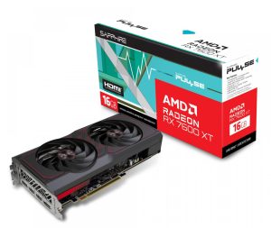 Placa video Sapphire PULSE Radeon RX 7600 XT, 16GB GDDR6,