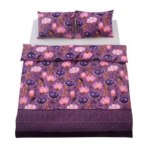 Lenjerie dubla,100%bumbac,4 piese, Nuvia