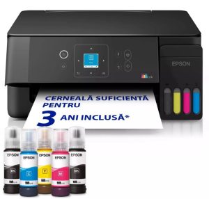 Multifunctional inkjet Epson EcoTank L3360, CISS, format A4, Color, USB