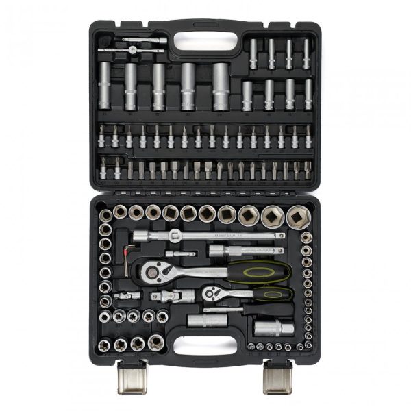 HEINNER TRUSA 108 PIESE  1/4"&1/2" CR-V
