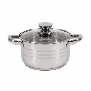 SEMIOALA INOX+CAPAC, 18X10.5 CM, 2.5 L, MYRA, COOKING  BY