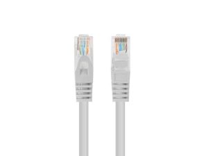 Patch cord Cat.6 UTP 0,25 m gri, Fluke Passed