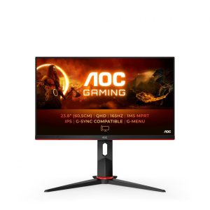 Monitor Consumer AOC Q24G2A/BK, 23.8", 2560 x 1440 pixeli, Black,