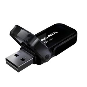 Memorie USB ADATA UV240 64 GB, USB 2.0, Negru