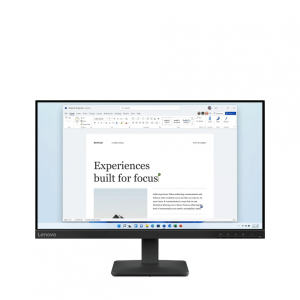 Monitor Consumer Lenovo L24-4e, 23.8", 1920 x 1080 pixeli, Black,