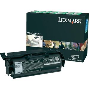 Toner Lexmark T650A11E, Black