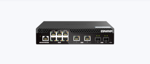 Switch QNAP M2106R CPU Marvell 98DX2528, 6 porturi 2.5Gbps, 2