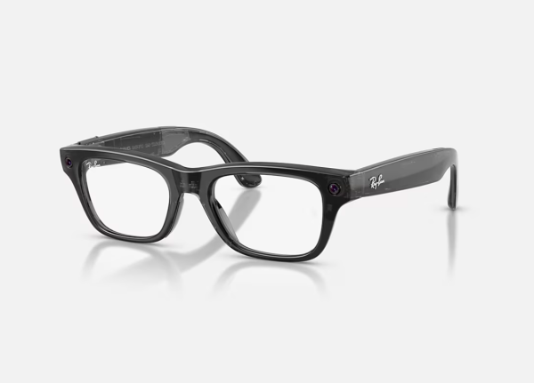 Ray-Ban Meta Blayzer Optics Gen 2 Universal Fit Shiny Transparent