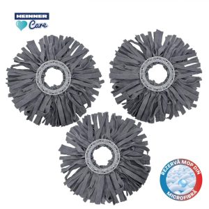 SET 3 REZERVE MOP MICROFIBRA CU BENZI LATE, CLEAN STEP