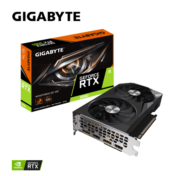 Placa video Gigabyte GeForce RTX 3060, 12GB GDDR6, PCI Express