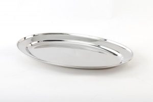 TAVA OVALA INOX 30 CM , VANORA HOME