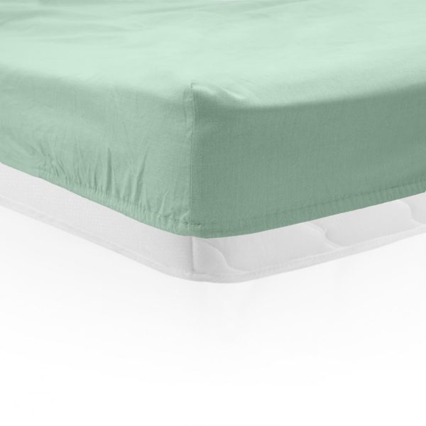CEARCEAF PAT CU ELASTIC 90X200 CM VERDE