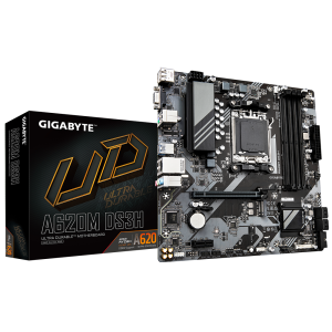 Placa de baza Gigabyte A620M DS3H, Socket AM5, DDR5, Micro-ATX