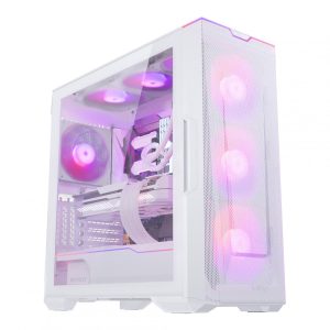 Carcasa PHANTEKS ECLIPSE G500A DRGB, RGB, Mid Tower, White