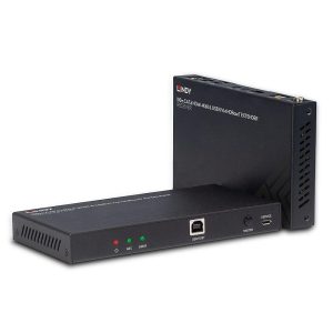 Lindy LY-38343 KVM Extender 100m Cat.6 HDMI 4K60, Audio, IR