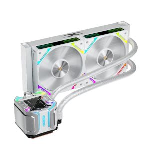 Cooler Procesor 1stPlayer X-Starship 240-wh, Lichid, 12 cm, 2 ventilatoare,