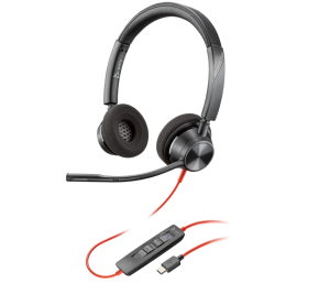 Casti Head-band HP Blackwire 3325, Wired, Negru