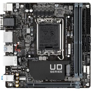 Placa de baza Gigabyte H610I, Socket 1700, DDR4, Mini-ITX